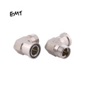 EMT metric male thread bite type tube fittings stainless steel flange elbow compression connectors